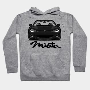 MX5 Miata NB FL Black Hoodie